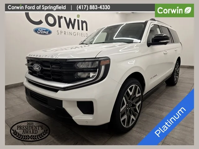 New 2027 Star White Metallic Tri-Coat Ford Platinum image 1