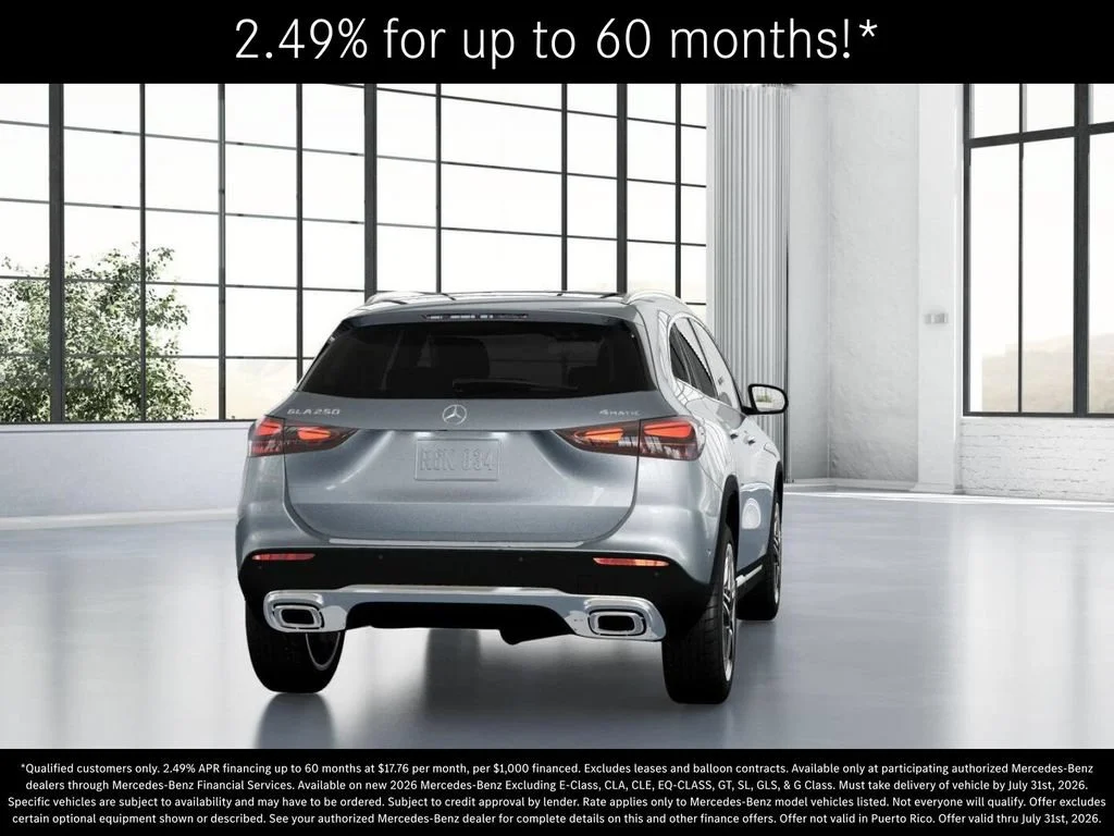 New 2026 Cirrus Silver Metallic Mercedes-Benz GLA 250 image 66