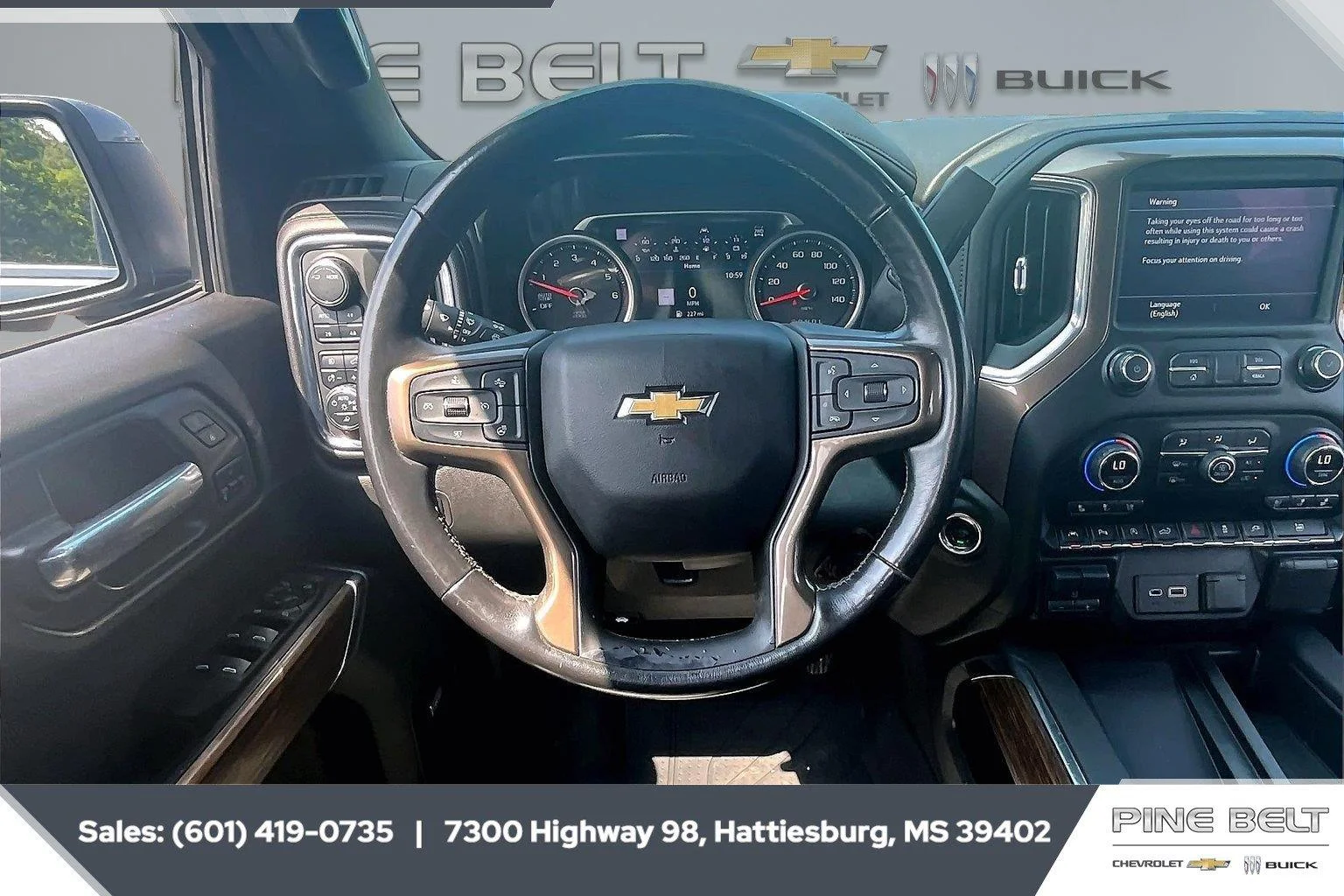 Used 2020 SATIN STEEL METALLIC Chevrolet High Country image 6