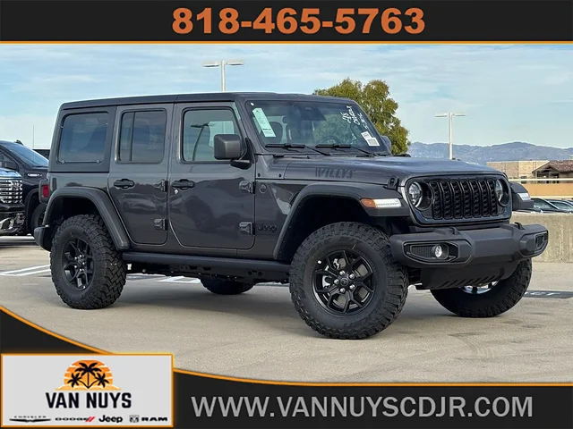 2026 Jeep Wrangler 4-Door Willys 4x4