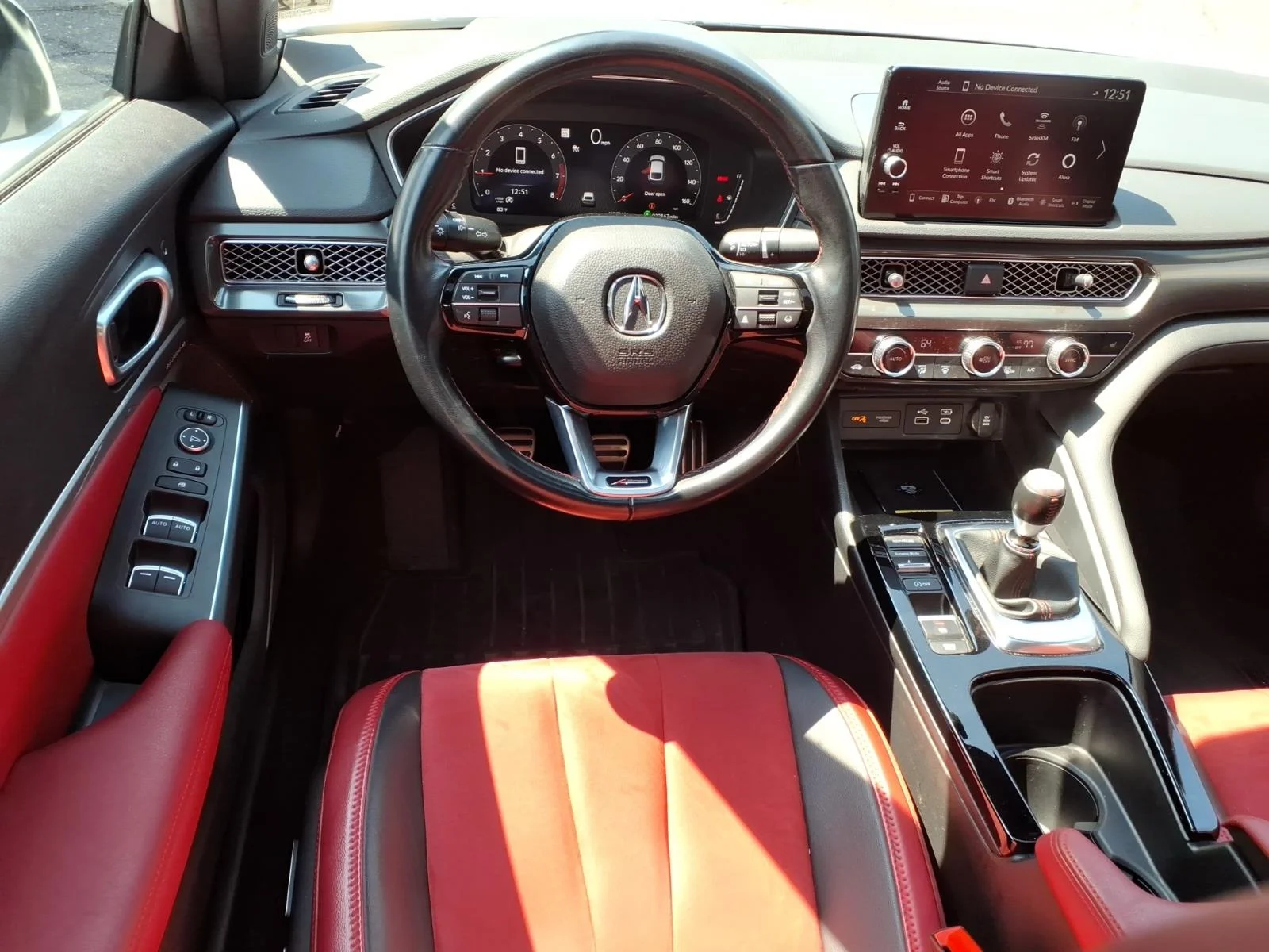 Used 2024 Platinum White Pearl Acura A-SPEC TECH image 8