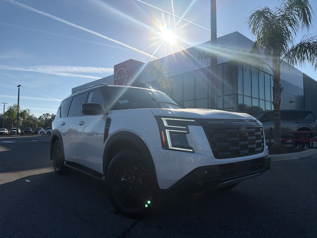 New 2026 White Nissan PRO-4X image 1