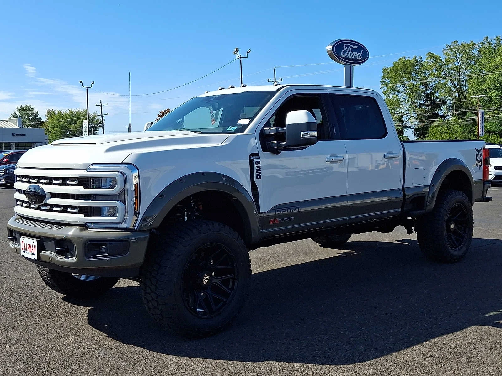 New 2026 Star White Metallic Tri-Coat Ford F-350® King Ranch TSPORT image 3