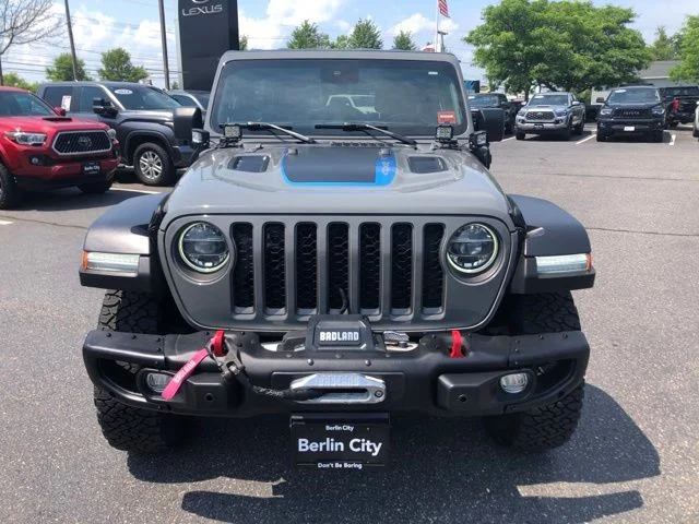Used 2021 Sting-Gray Clearcoat Jeep Unlimited Rubicon 4xe image 8
