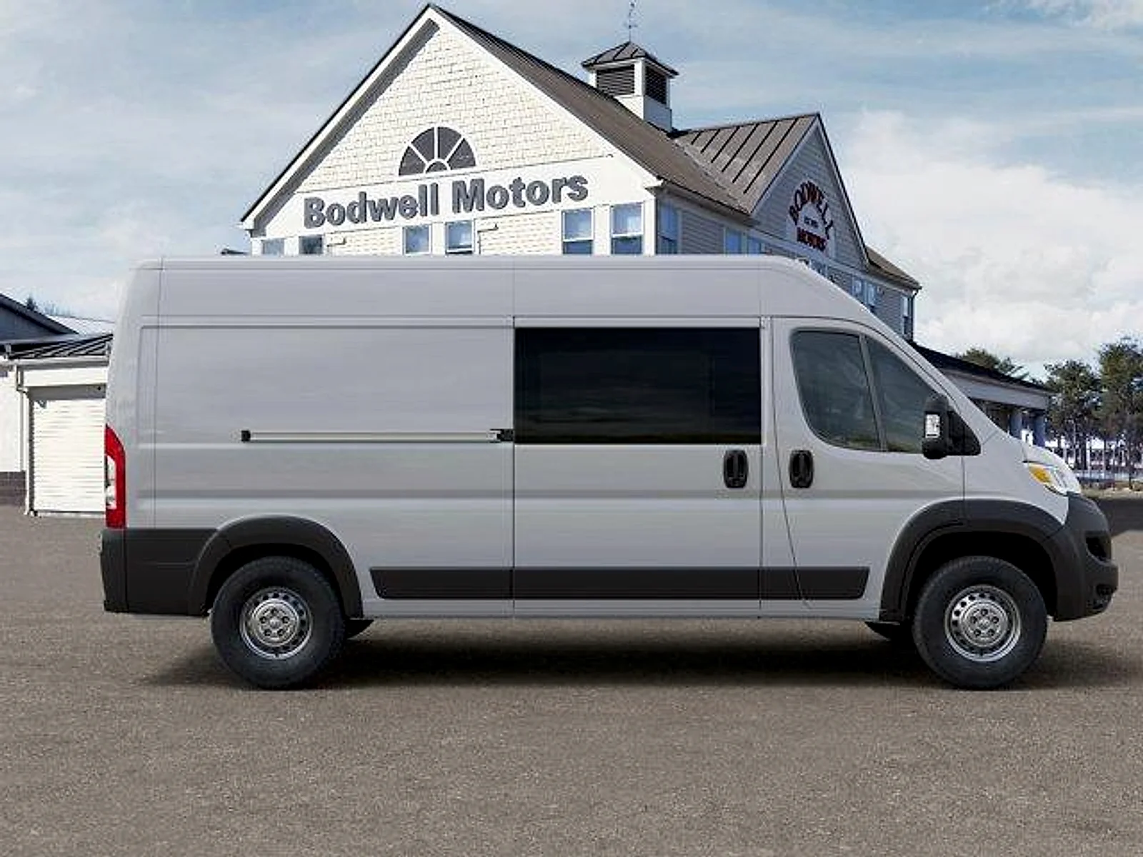 New 2026 Bright White Clear-Coat Exterior Paint RAM Cargo Van Tradesman High Roof 159" WB w/Pass Seat image 21