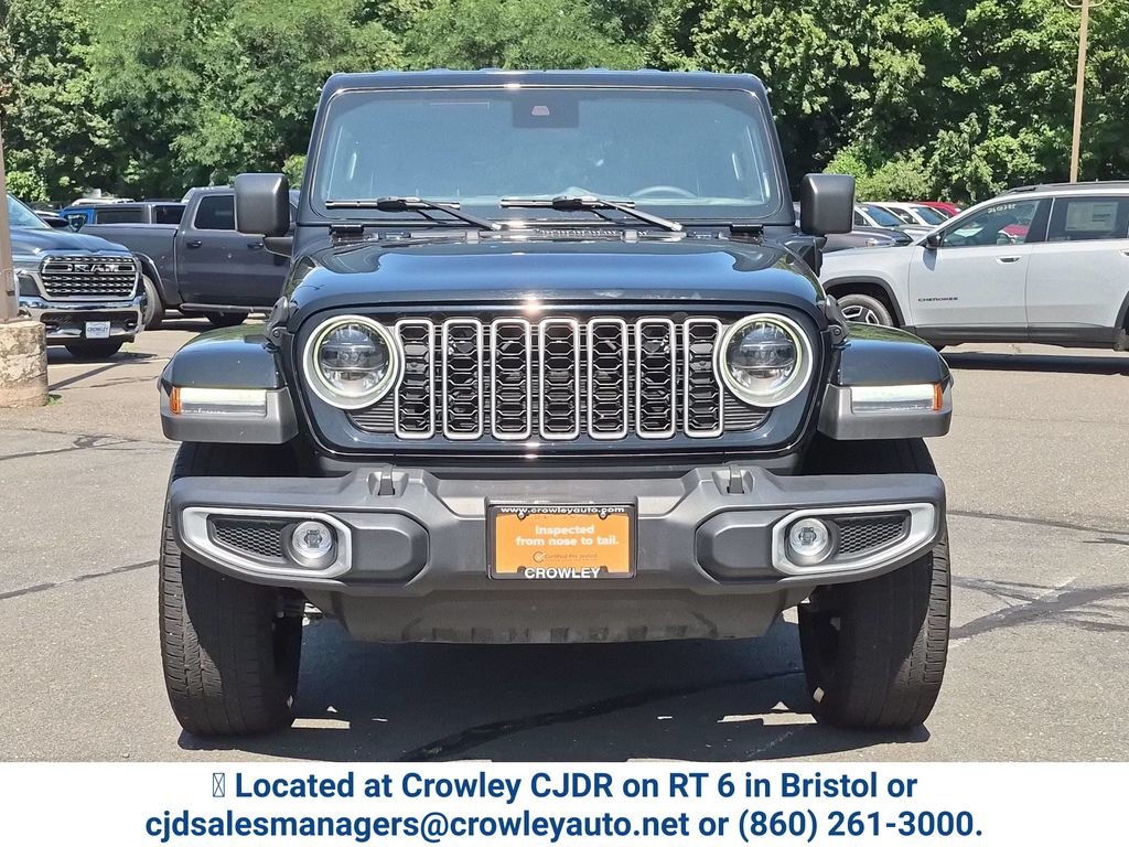 Certified Used 2025 Black Jeep Sahara 4xe image 3