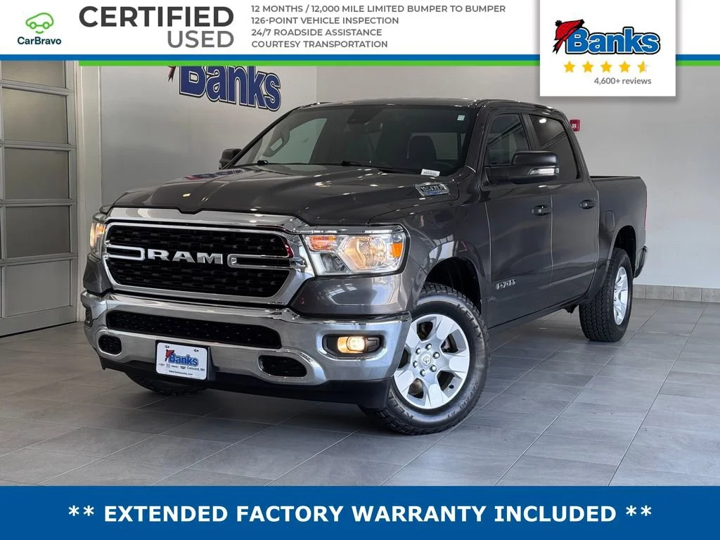 Certified Used 2023 Gray Ram Big Horn Crew Cab 4x4 5