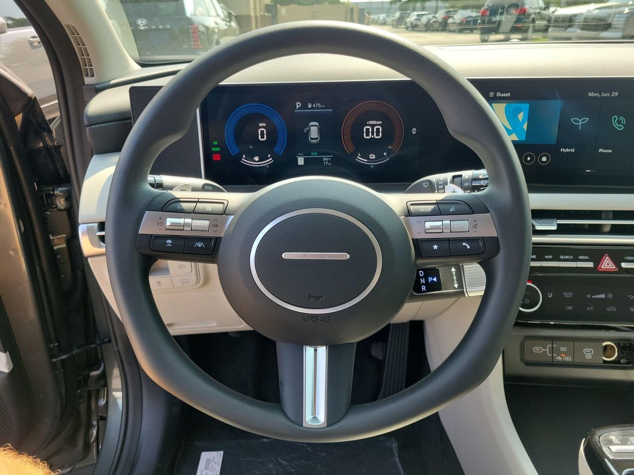 New 2026 Amazon Gray Hyundai SEL AWD image 22