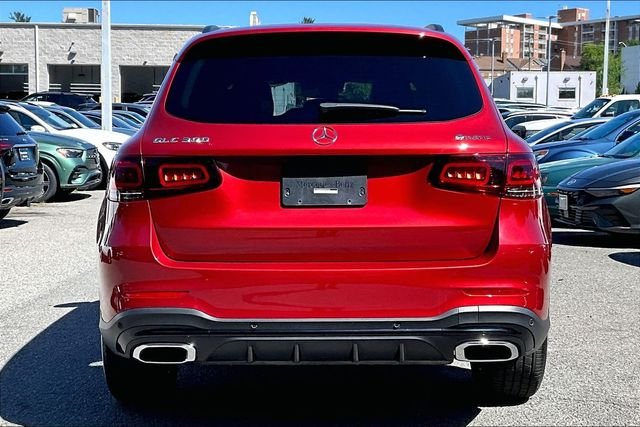 Certified Used 2021 Red Mercedes-Benz GLC 300 image 3