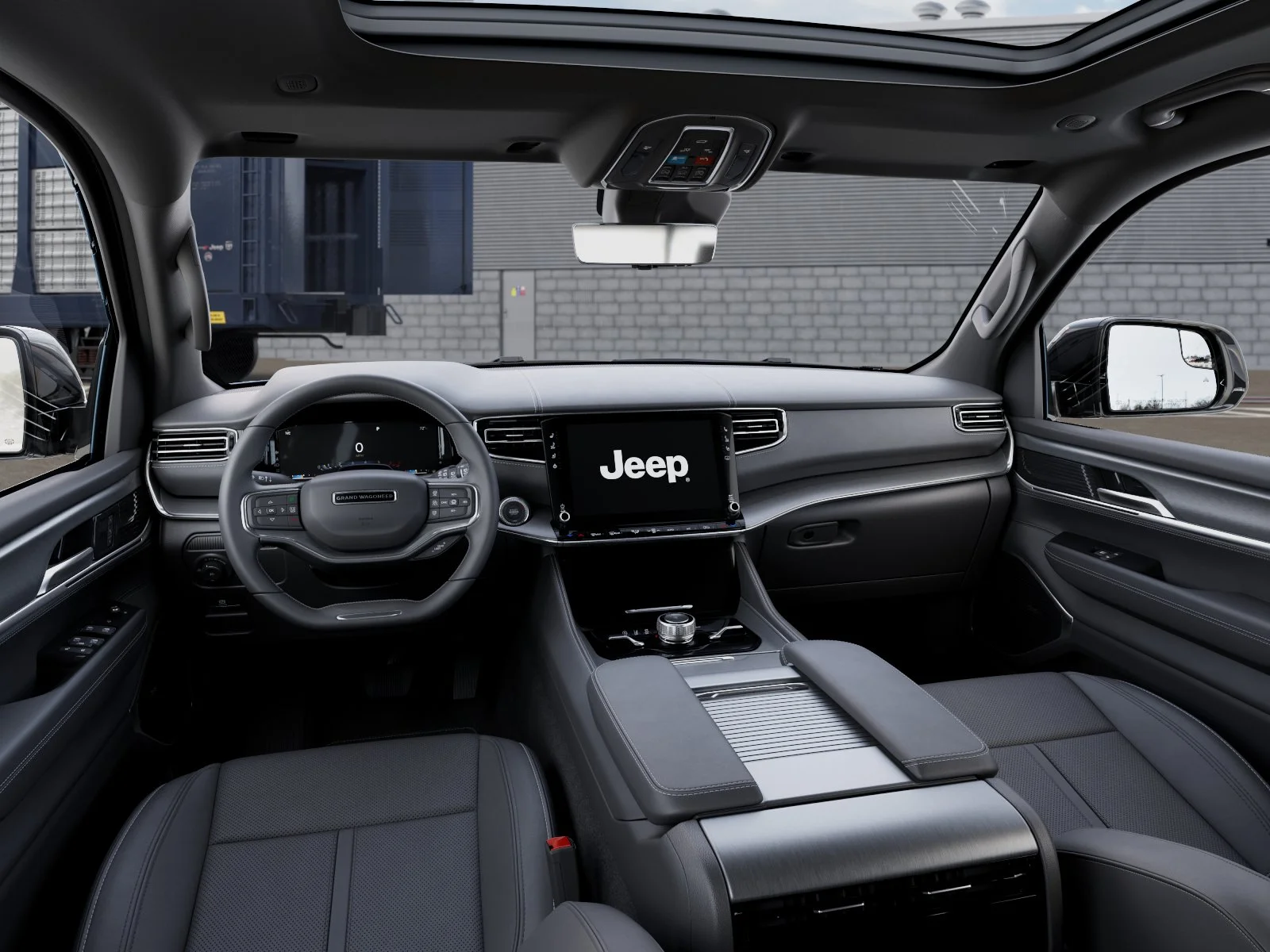 New 2026 Steel Blue Exterior Paint Jeep Grand Wagoneer image 8