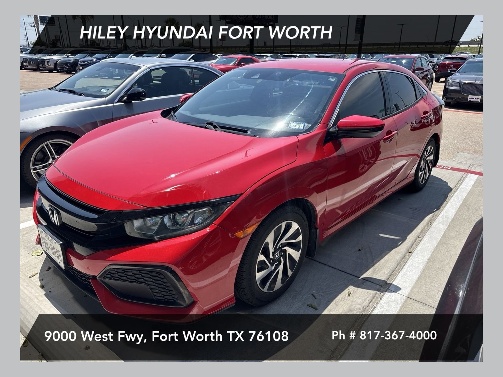 Used 2019 Rallye Red Honda LX image 1