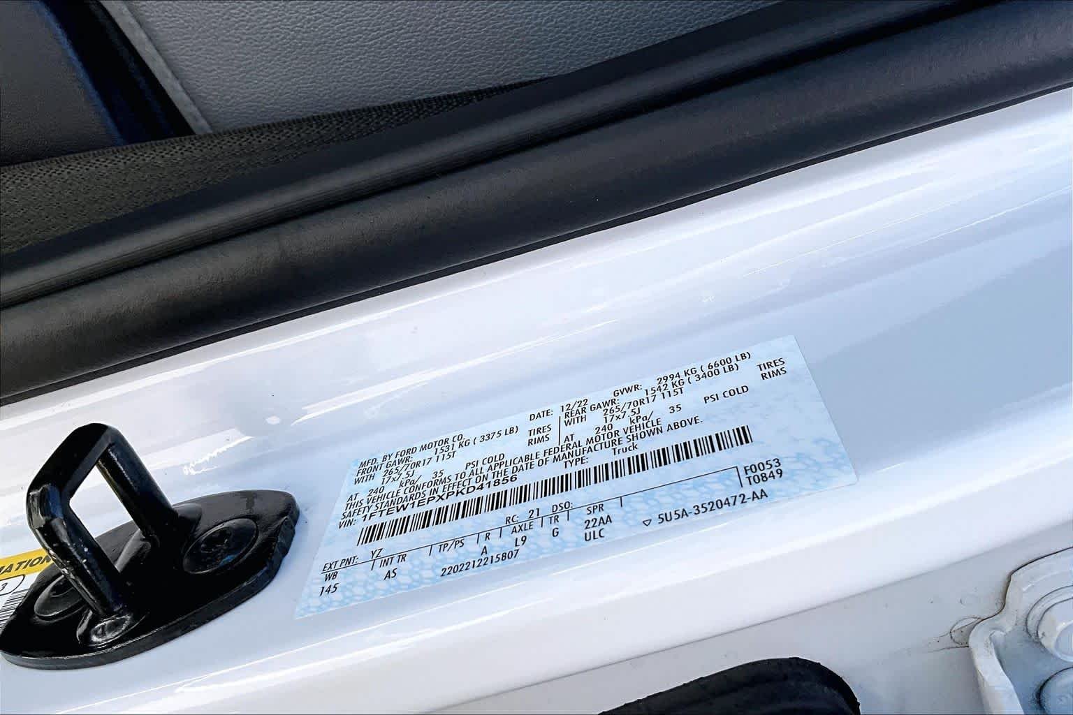 Used 2023 Oxford White Ford XL image 86