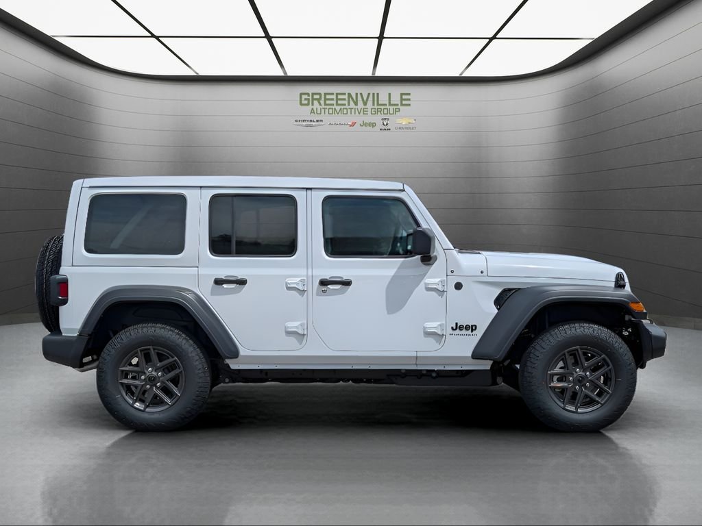 New 2026 Bright White Clear-Coat Exterior Paint Jeep Sport S image 10