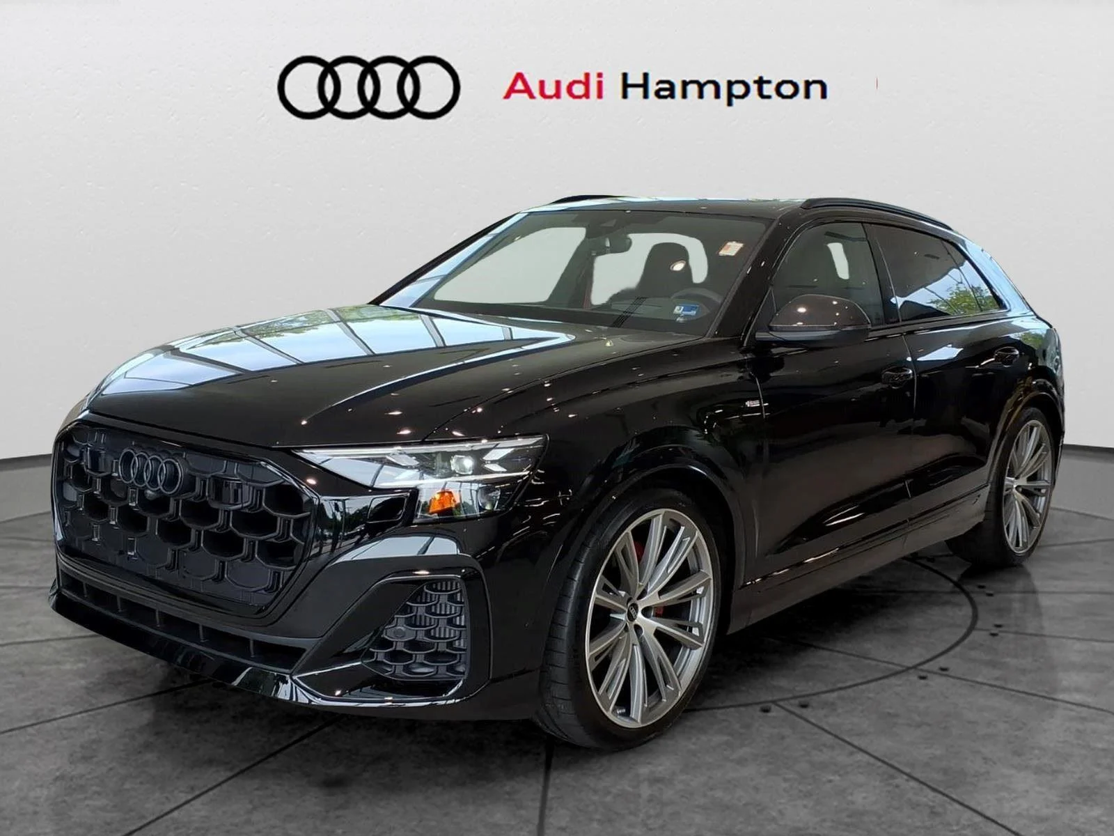 New 2026 Mythos Black Metallic Audi Prestige image 1