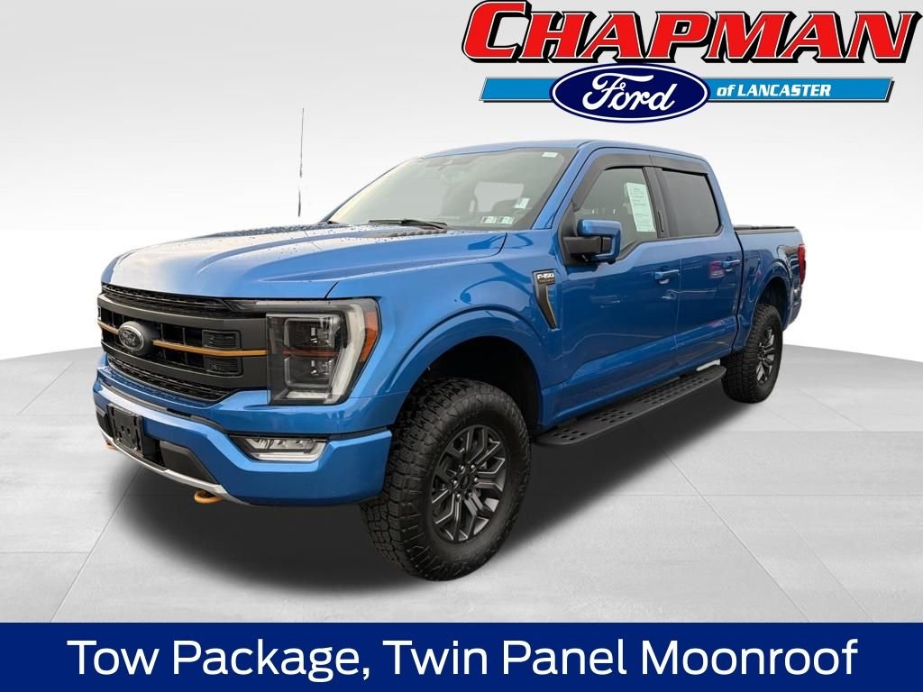 Used 2021 Blue Metallic Ford Tremor image 1