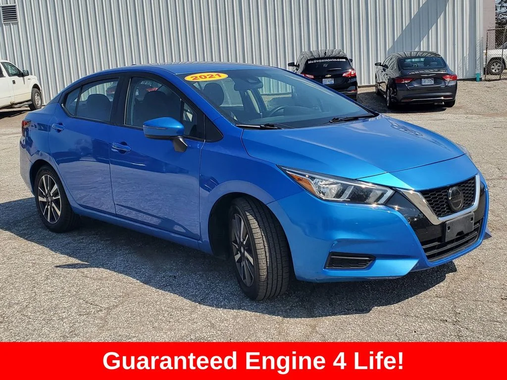 Used 2021 Nissan Versa Sedan SV with VIN 3N1CN8EV6ML884491 for sale in Saginaw, MI