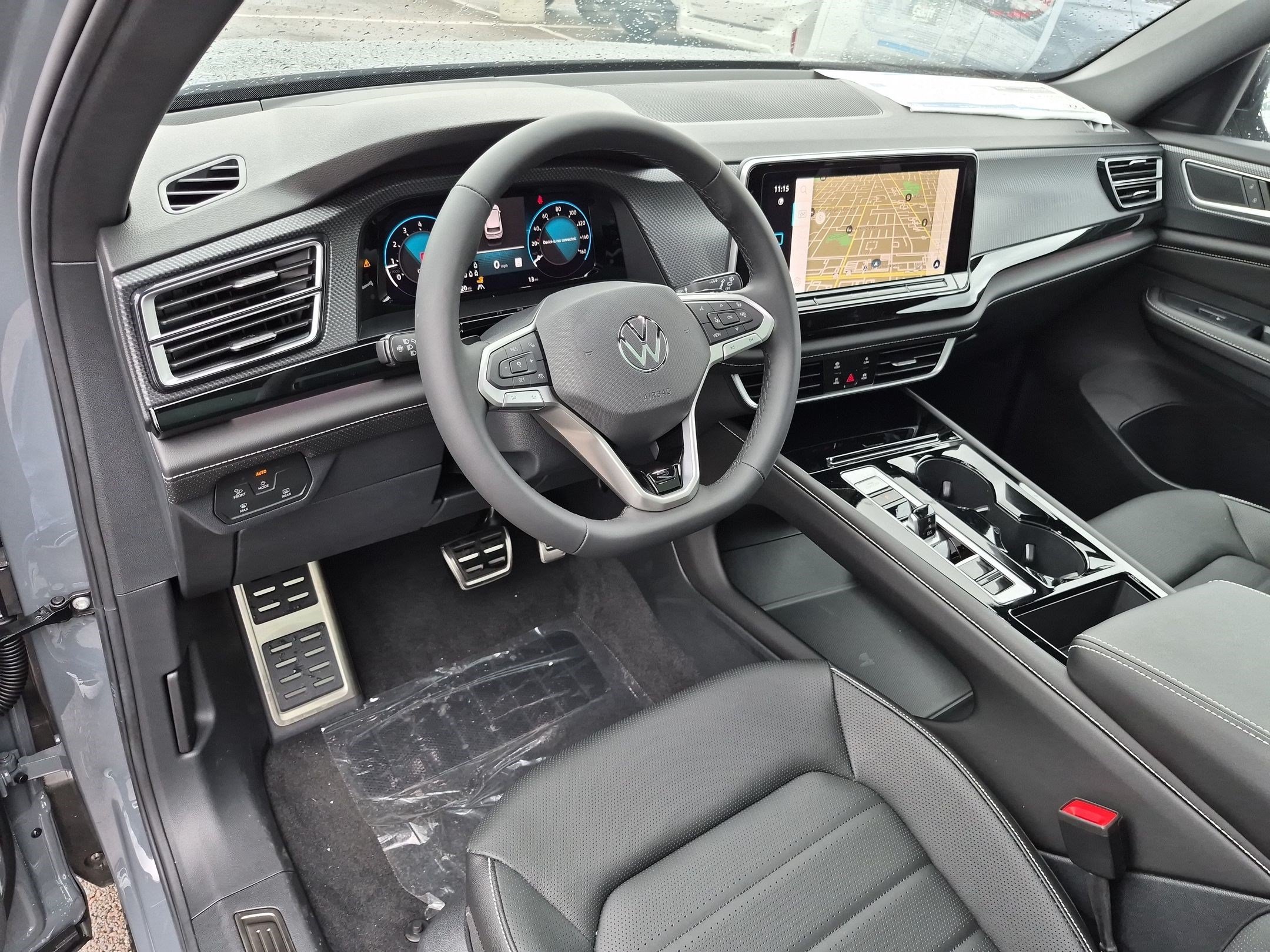 New 2026 Pure Gray Volkswagen 2.0T SEL R-Line Black image 10