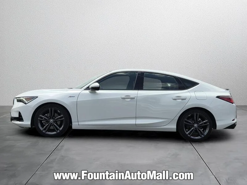 Used 2024 Platinum White Pearl Acura CVT W/A-SPEC TECHNOLOGY PACKAGE image 2