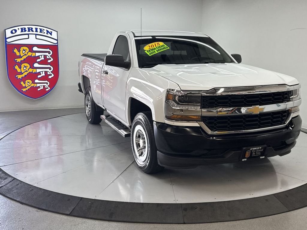Used 2018 Summit White Chevrolet WT image 1