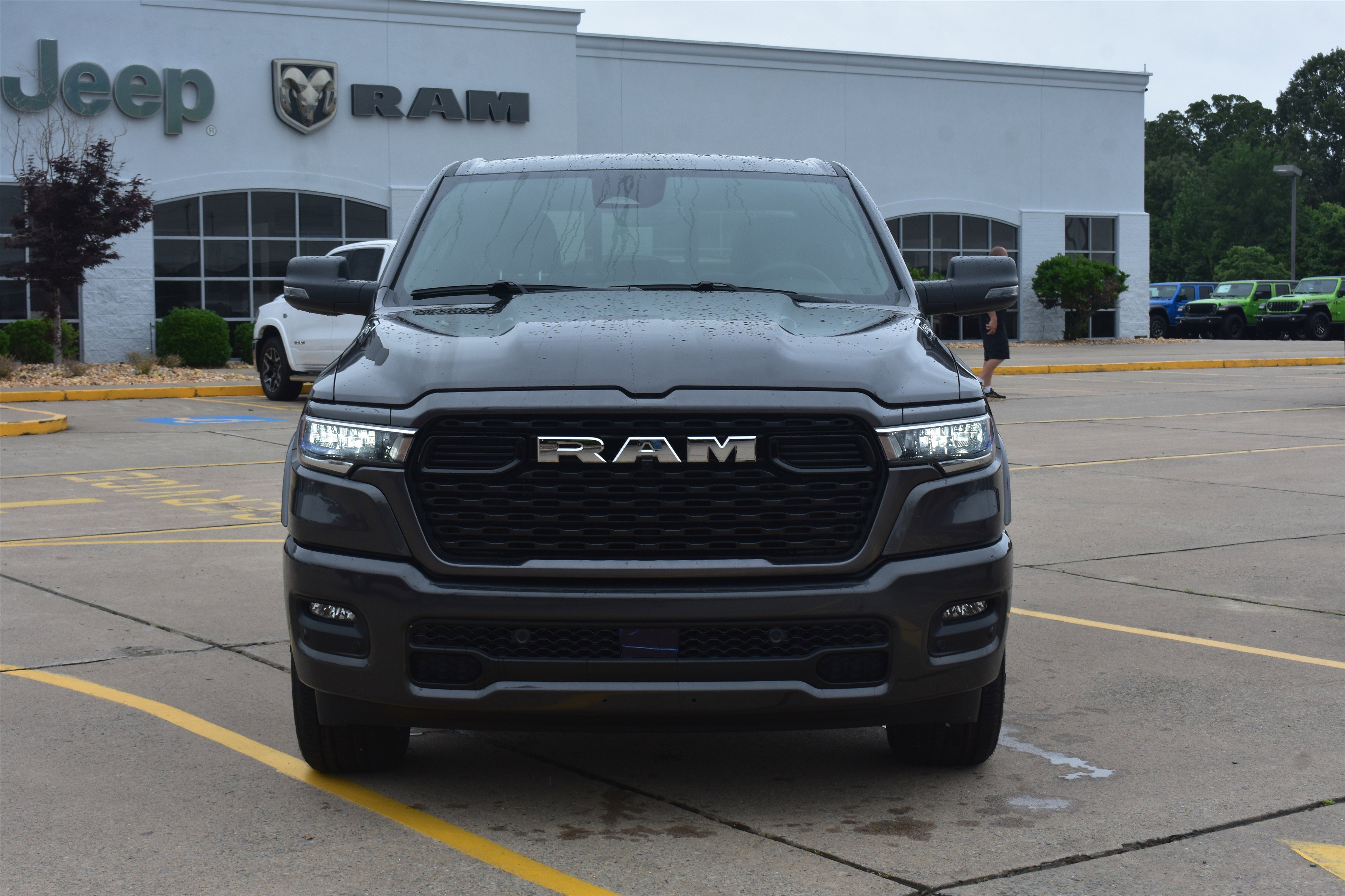New 2026 Forged Blue Metallic Exterior Paint RAM Big Horn image 2