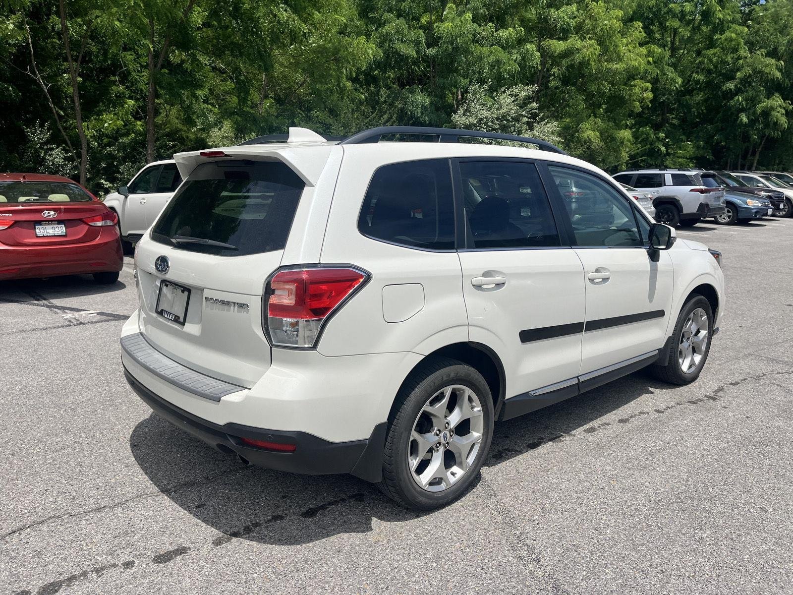 Used 2018 Crystal White Pearl Subaru Touring image 10