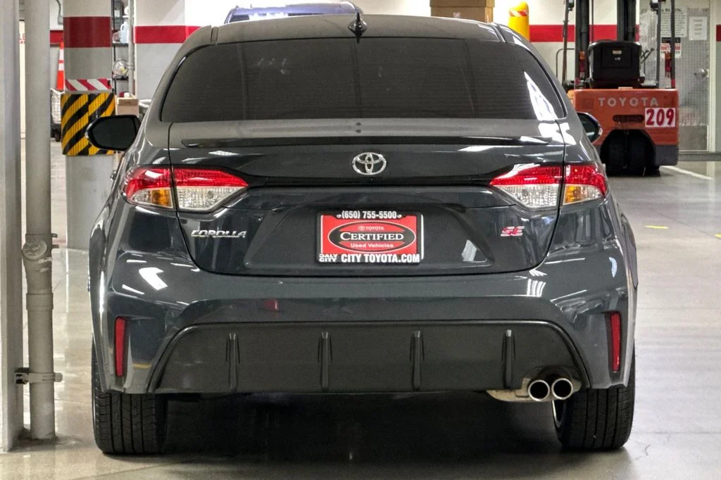 Certified Used 2025 Black Toyota SE image 5