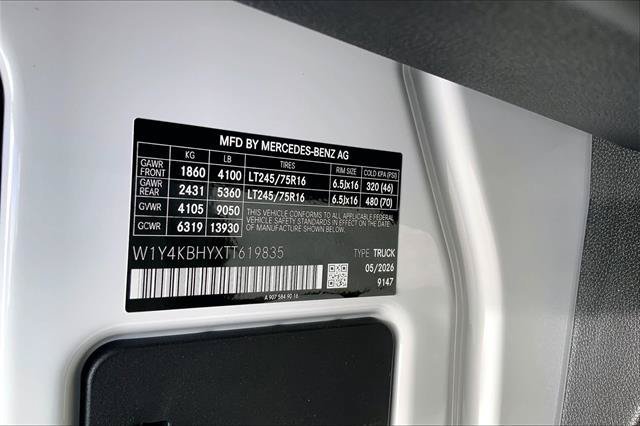 New 2026 Arctic White Mercedes-Benz Cargo 144 WB image 35