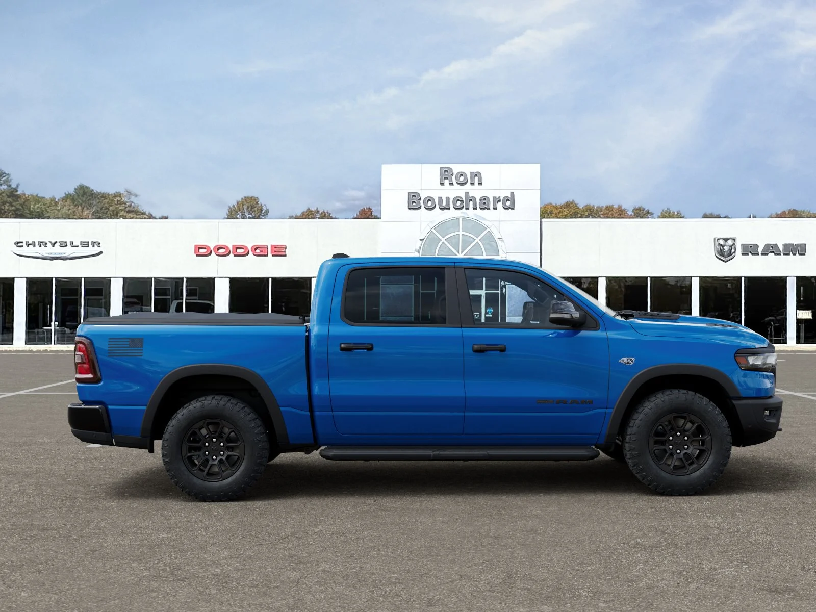 New 2026 Hydro Blue Pearl-Coat Exterior Paint RAM Rebel image 47