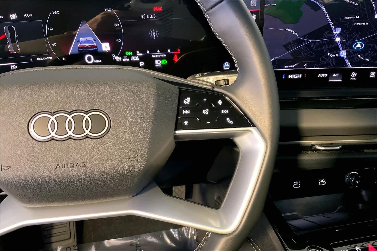 Used 2025 Glacier White Metallic Audi Premium Plus image 25