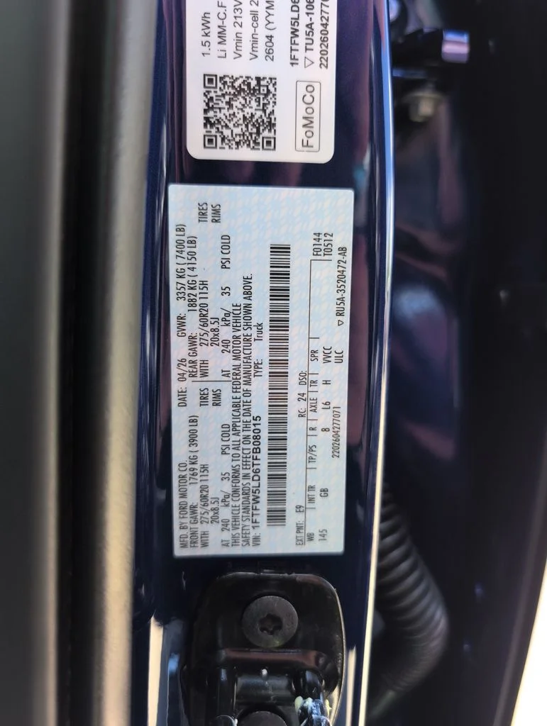 New 2026 Blue Ford Lariat image 37