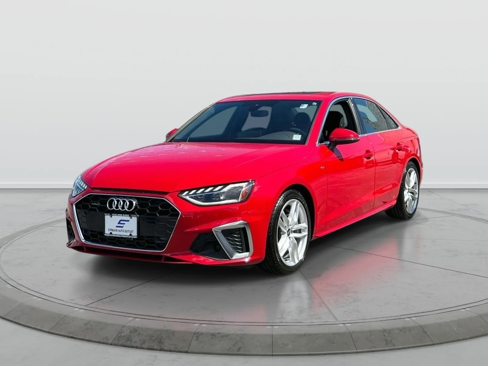 Used 2023 Red Audi 45 S line Premium Plus image 3