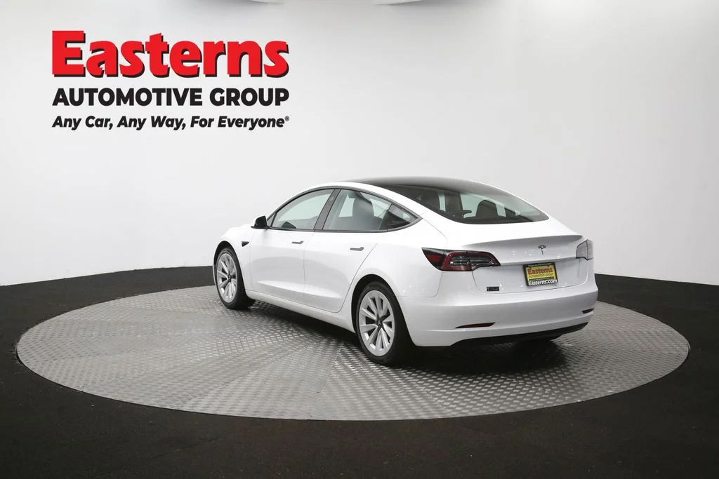 Used 2021 White Tesla Standard Range Plus image 59