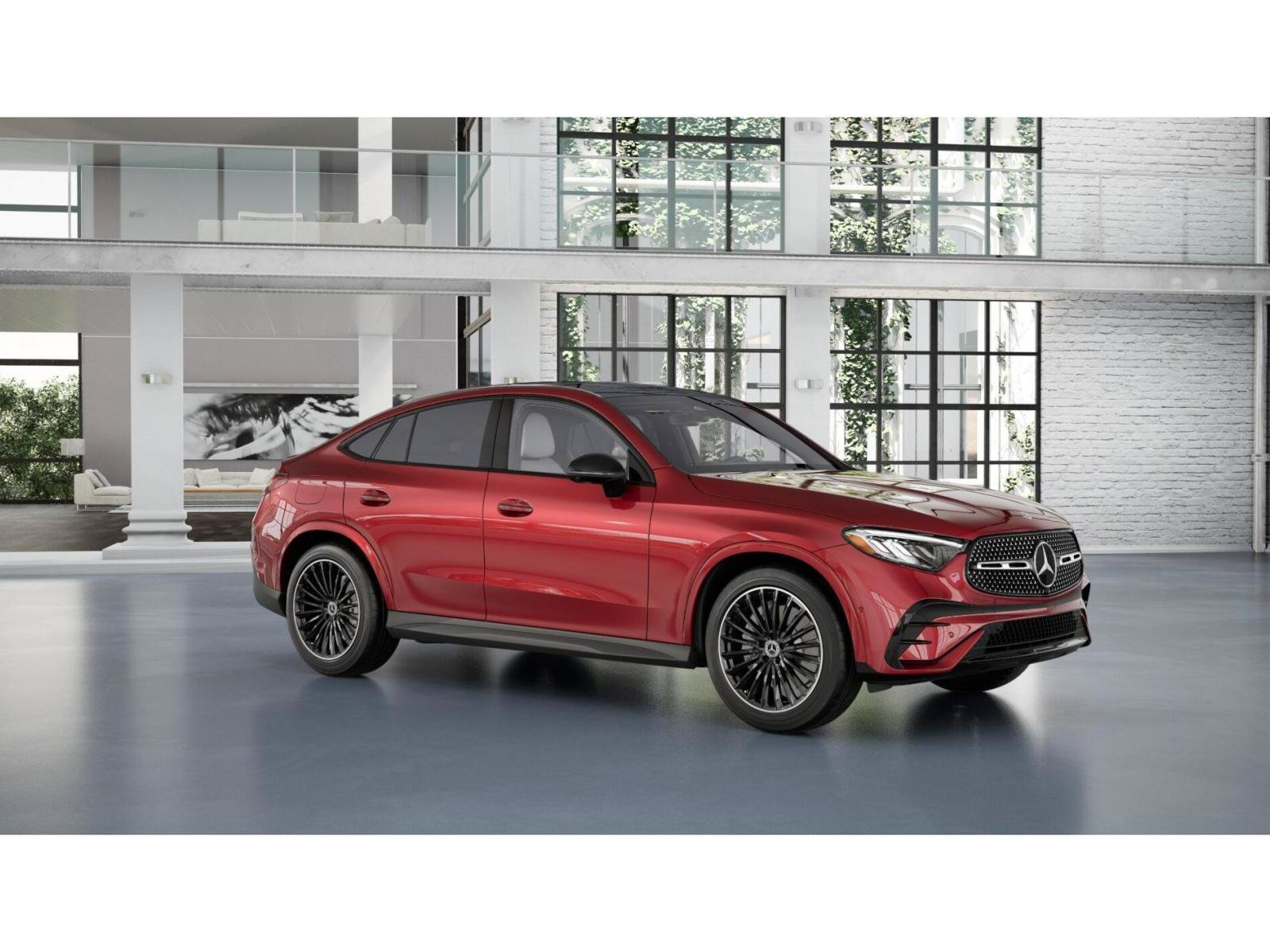 New 2027 MANUFAKTUR Patagonia Red Metallic Mercedes-Benz GLC 300 Coupe image 12