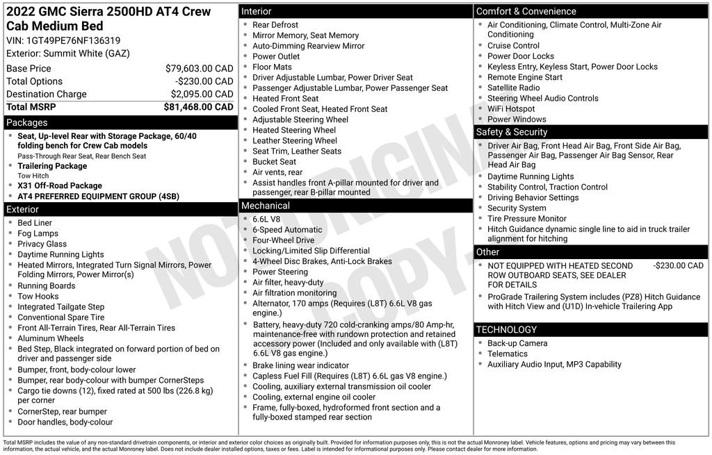 2022 GMC Sierra 2500HD AT4 - Photo 28