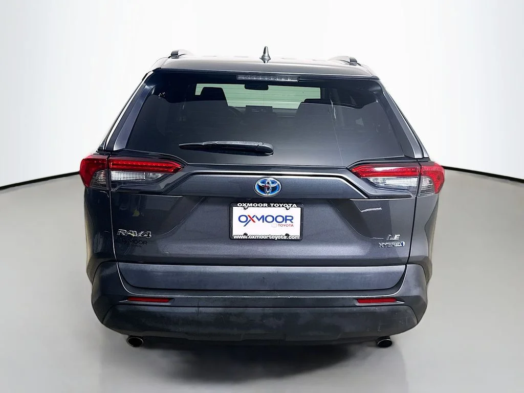 Used 2021 Magnetic Gray Metallic Toyota Hybrid LE image 6