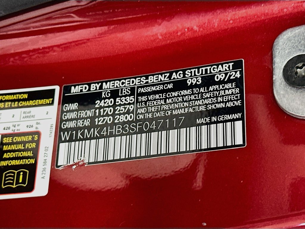 Certified Used 2025 Red Mercedes-Benz CLE 300 image 32
