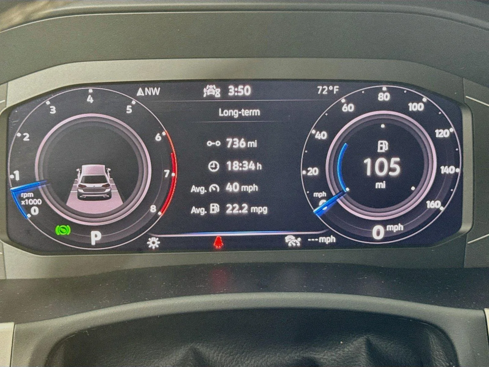 Used 2023 Pure White Volkswagen 3.6L V6 SE w/Technology image 12