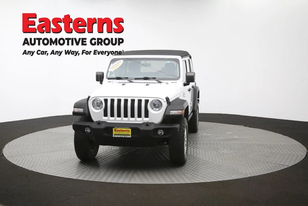 Used 2018 White Jeep Unlimited Sport S image 52