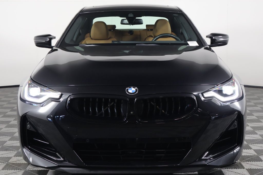 Certified Used 2023 Black Sapphire Metallic BMW M240i image 2