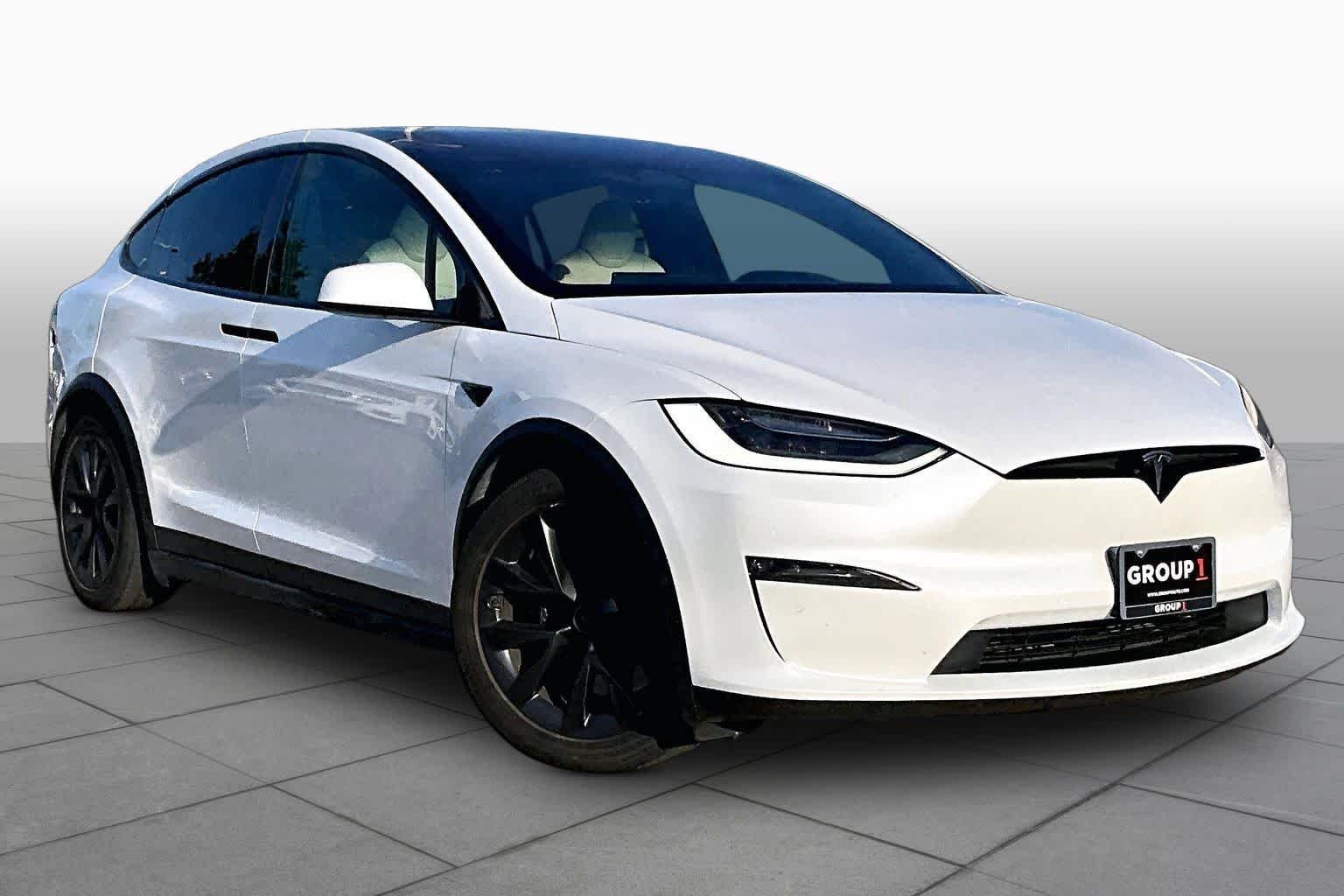 Used 2023 Tesla Model X Long Range with VIN 7SAXCBE51PF380406 for sale in Houston, TX