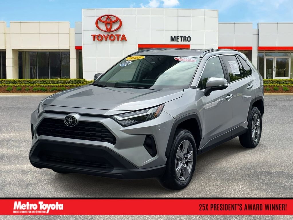 Certified Used 2025 Silver Toyota XLE image 1