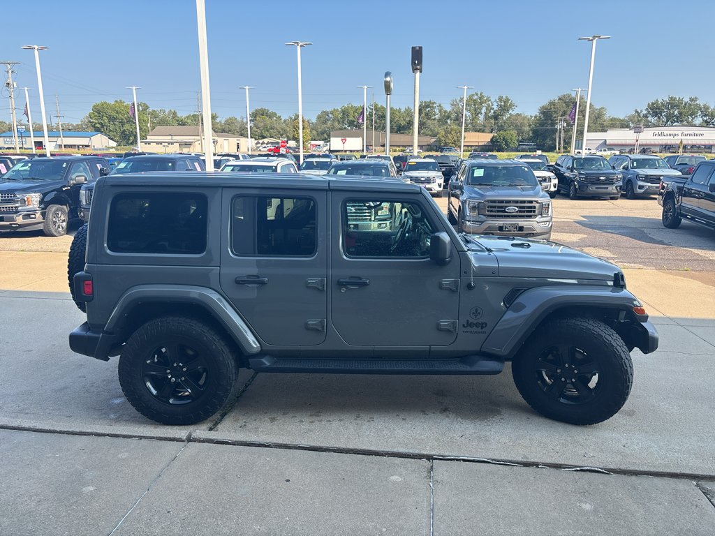 Used 2021 Gray Jeep Unlimited Altitude image 6