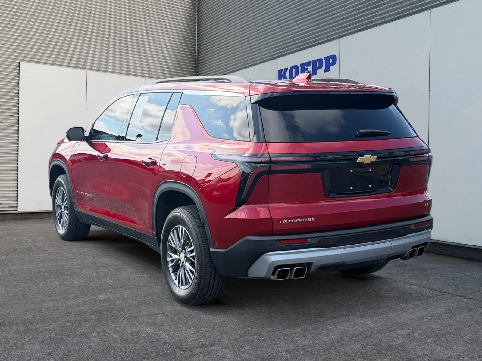 Used 2024 Radiant Red Tintcoat Chevrolet LT image 3