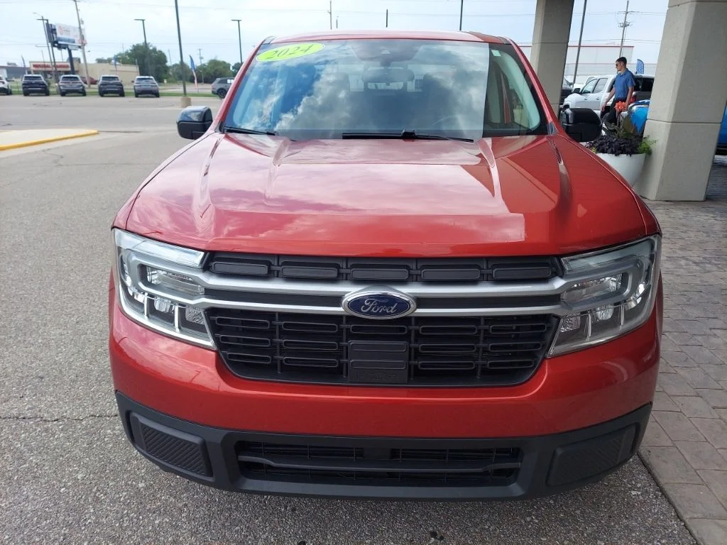 Certified Used 2024 Red Ford Lariat image 2