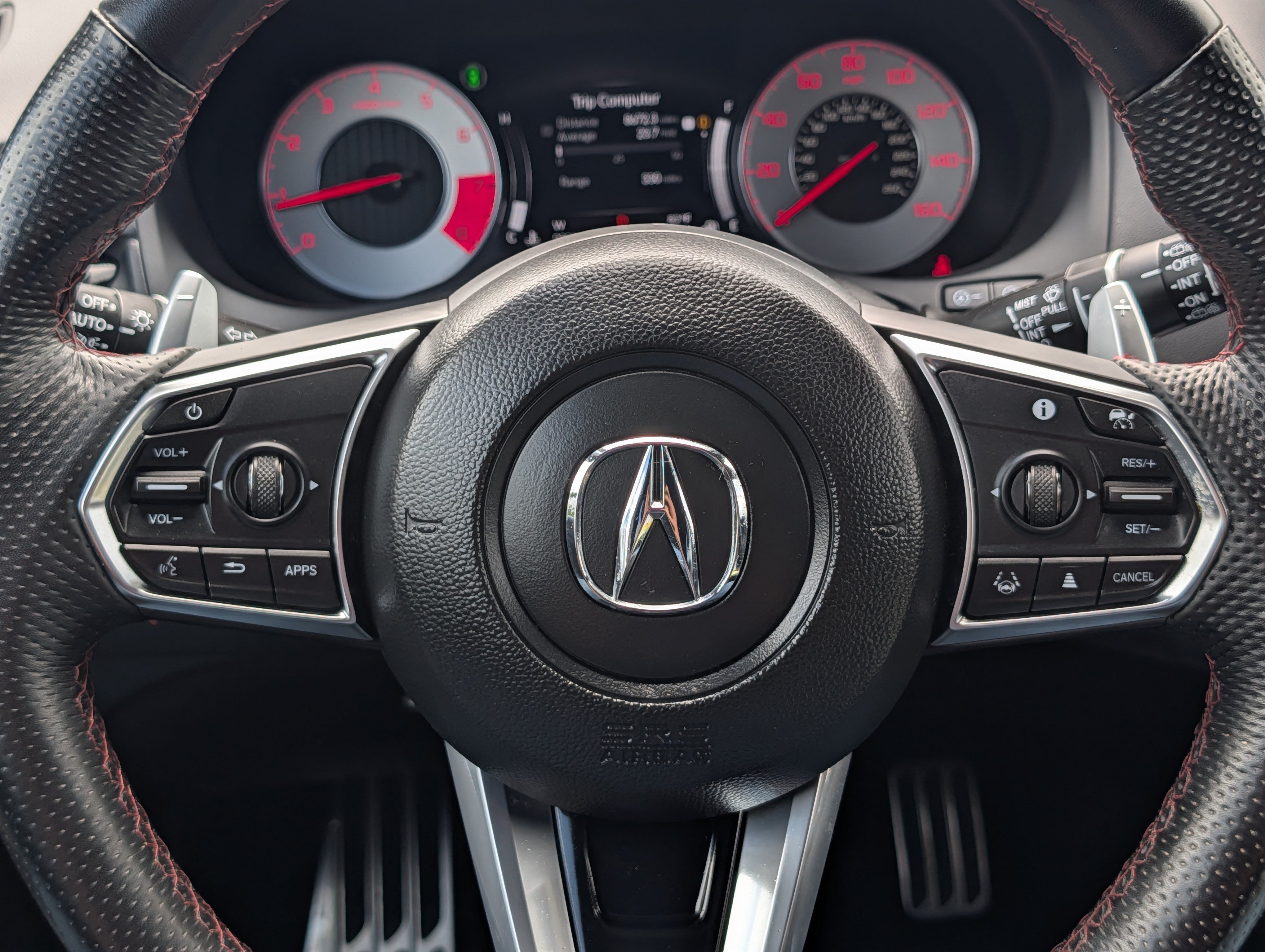 Used 2023 Majestic Black Pearl Acura w/A-Spec Package image 25