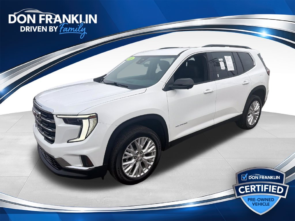 Certified Used 2026 White GMC Elevation image 1