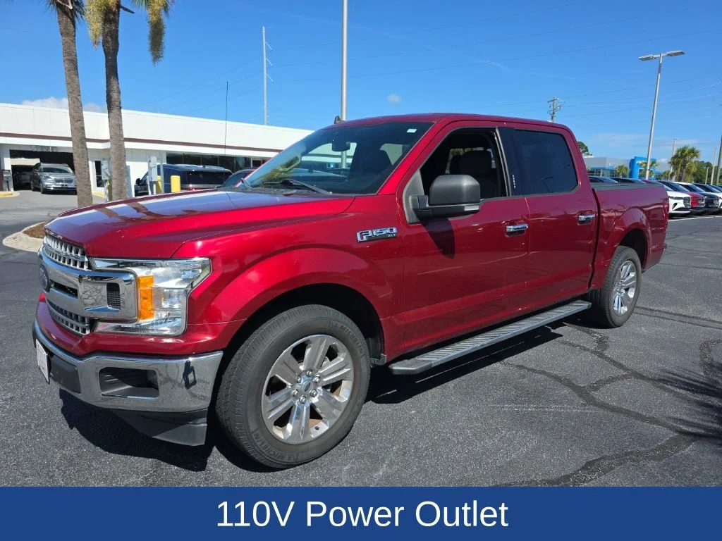 Used 2019 Ruby Red Metallic Tinted Clearcoat Ford XLT image 5