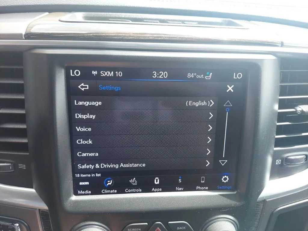Certified Used 2018 Black Ram Laramie Longhorn image 32