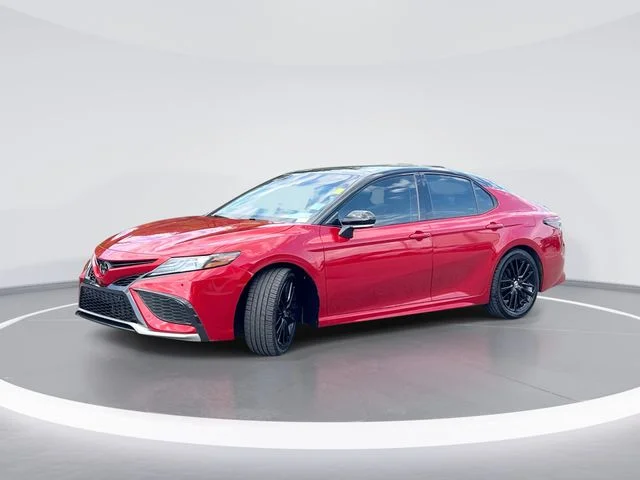Used 2023 Red Toyota XSE V6 image 1