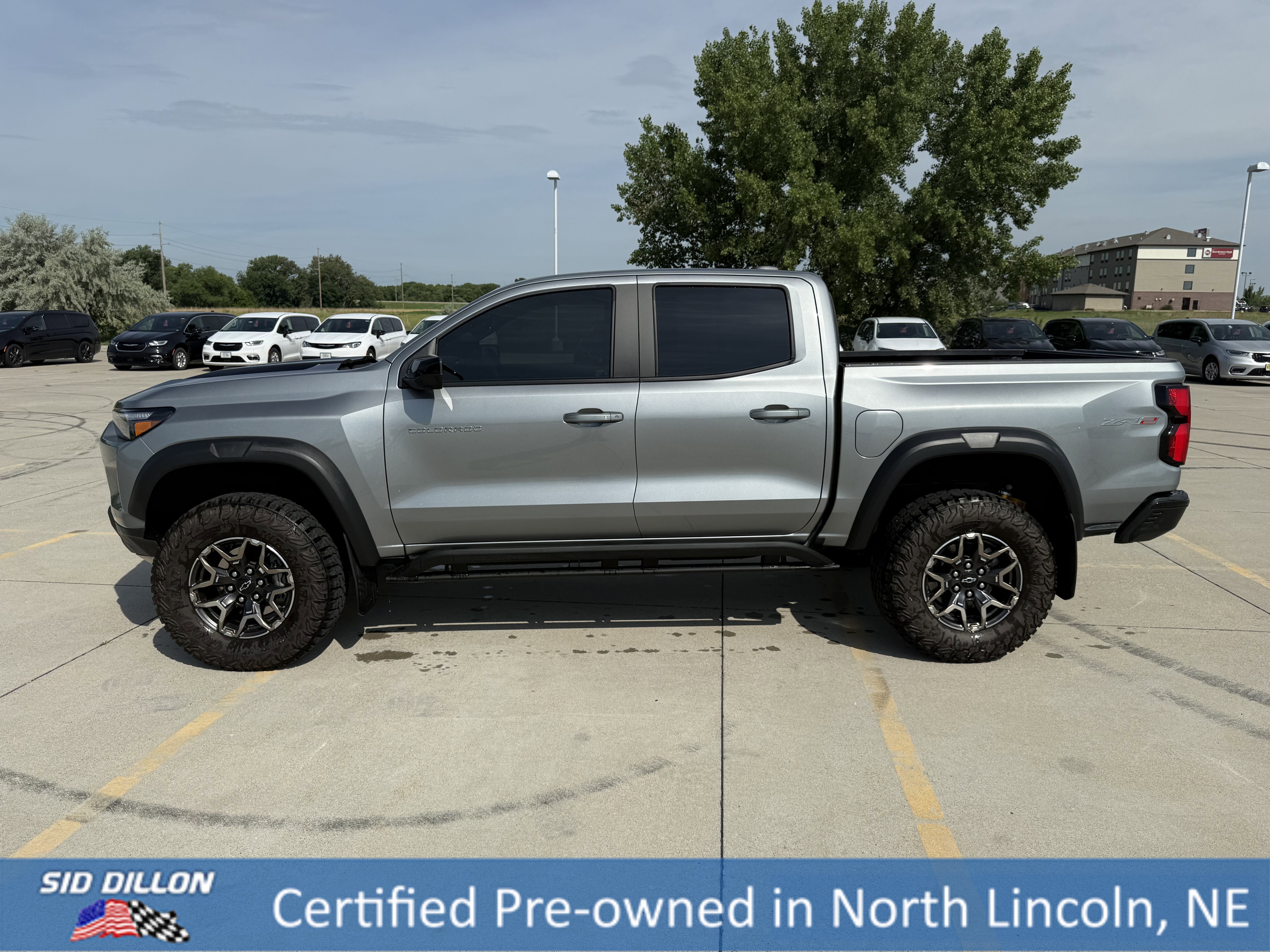 Used 2024 Sterling Gray Metallic Chevrolet 4WD ZR2 image 2